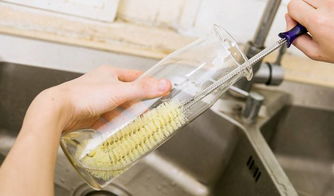 日本厨房洗杯子神器长柄奶瓶刷水壶刷茶杯清洁刷子瓶刷水杯刷锅刷