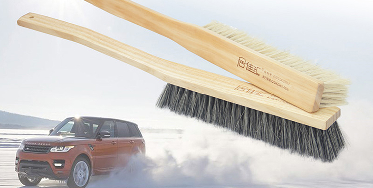 多面手清洁利器 猪毛软毛洗车刷的多场景应用